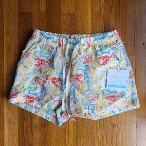 NWT Cynthia Rowley Embrodery Design Seafood Shorts